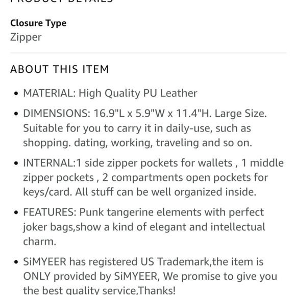 GREY  STUDDED BAG, WEEKENDER, DIAPER BAG, PURSE - Picture 11 of 11